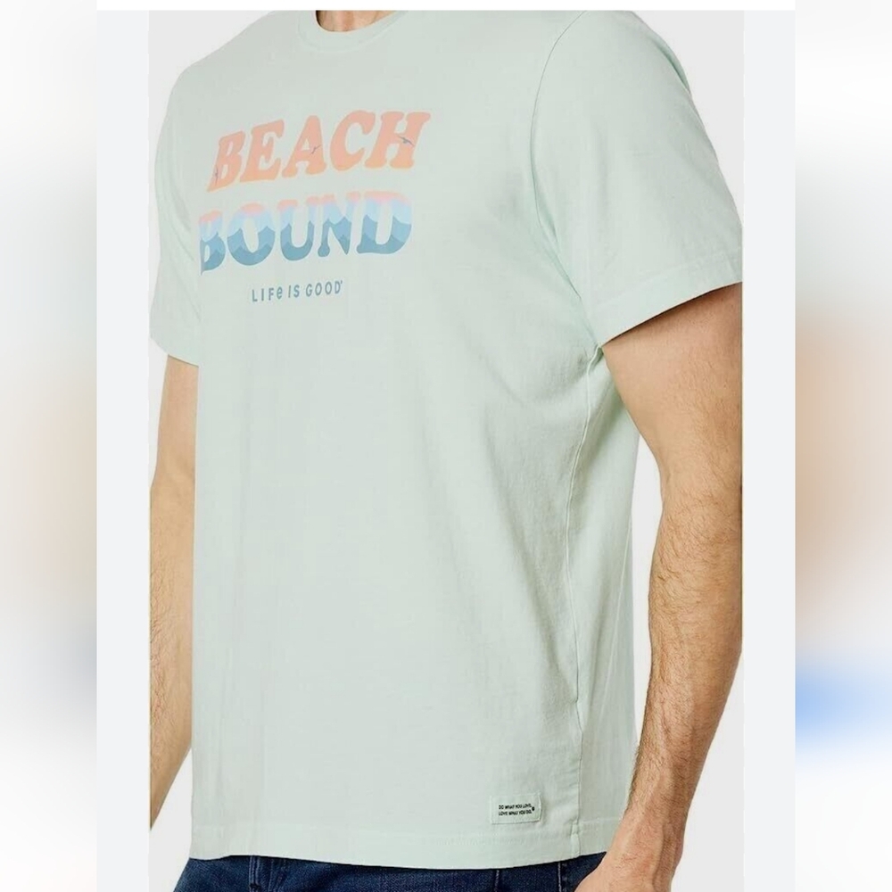 Life Is Good Beach Bound T-shirt Men's Medium